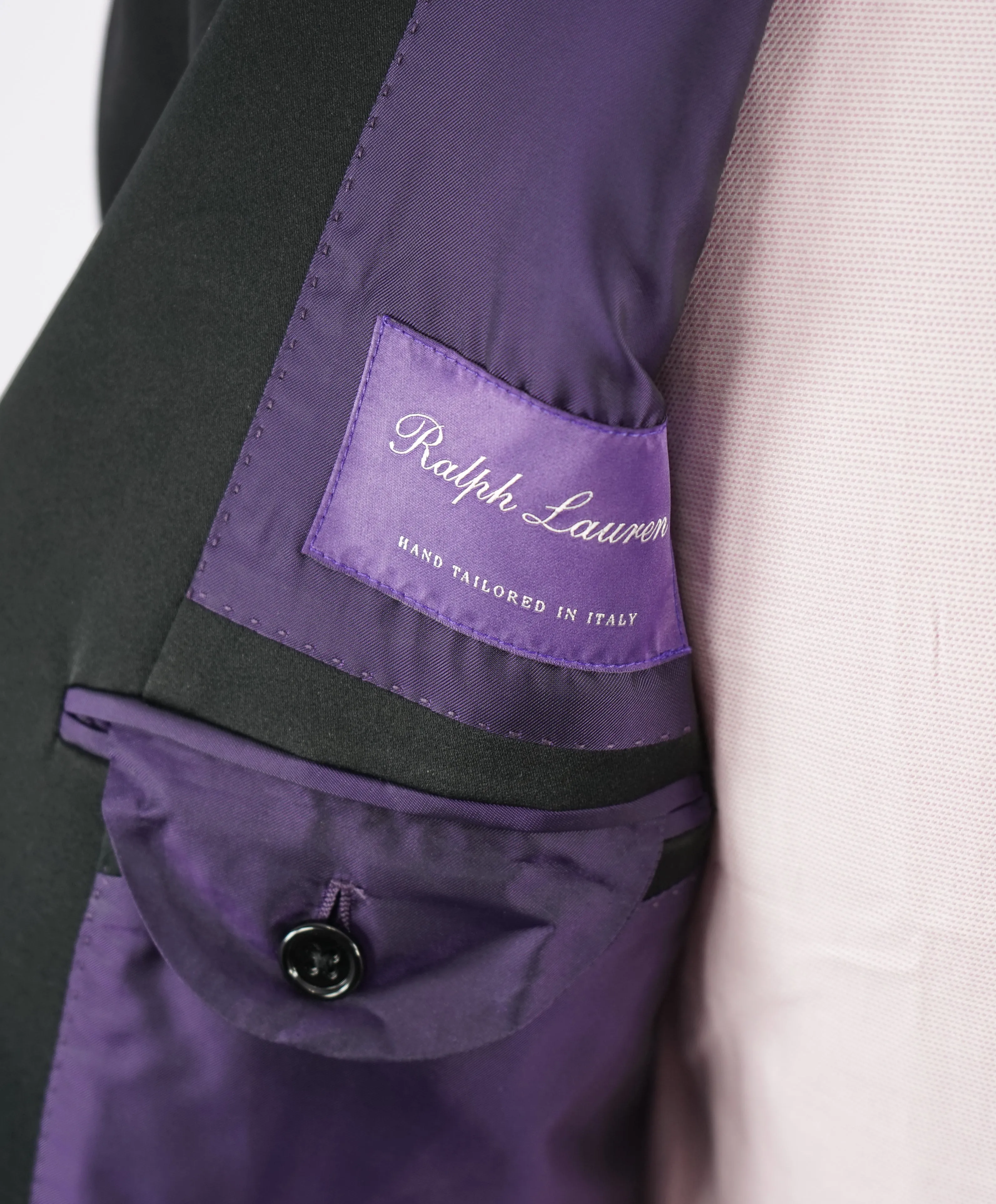 RALPH LAUREN PURPLE LABEL - Gregory HANDMADE Shawl Tuxedo - 42R 37W