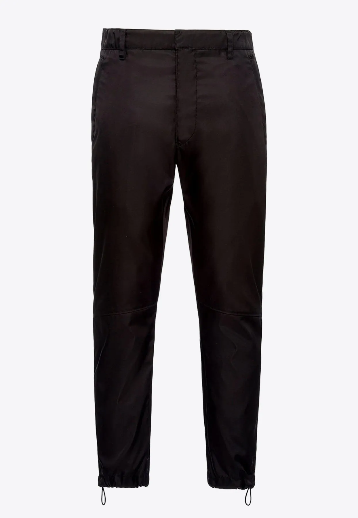 Re-Nylon Logo Plaque Slim Pants