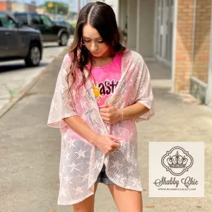 Reach for the Stars OFF WHITE Kimono