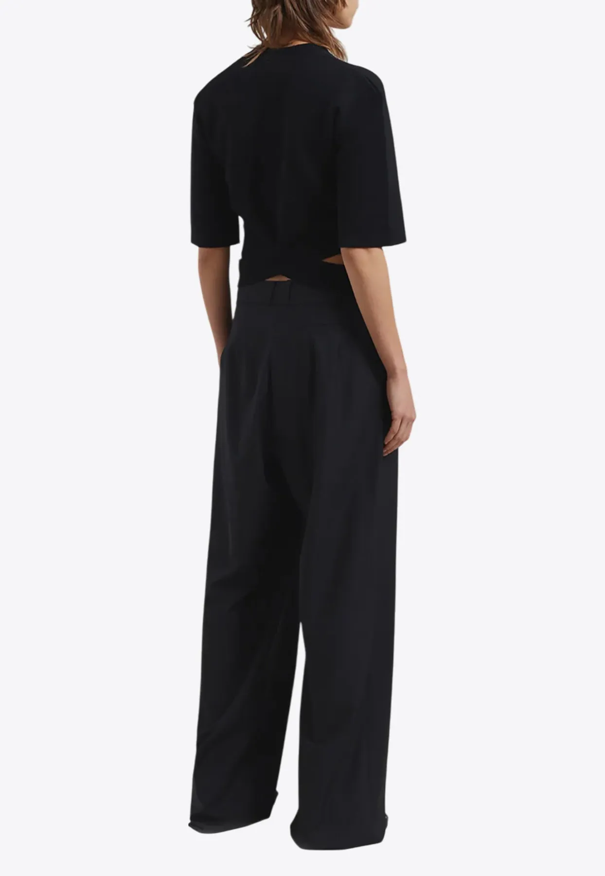 Ripley Tailored Wide-Leg Pants