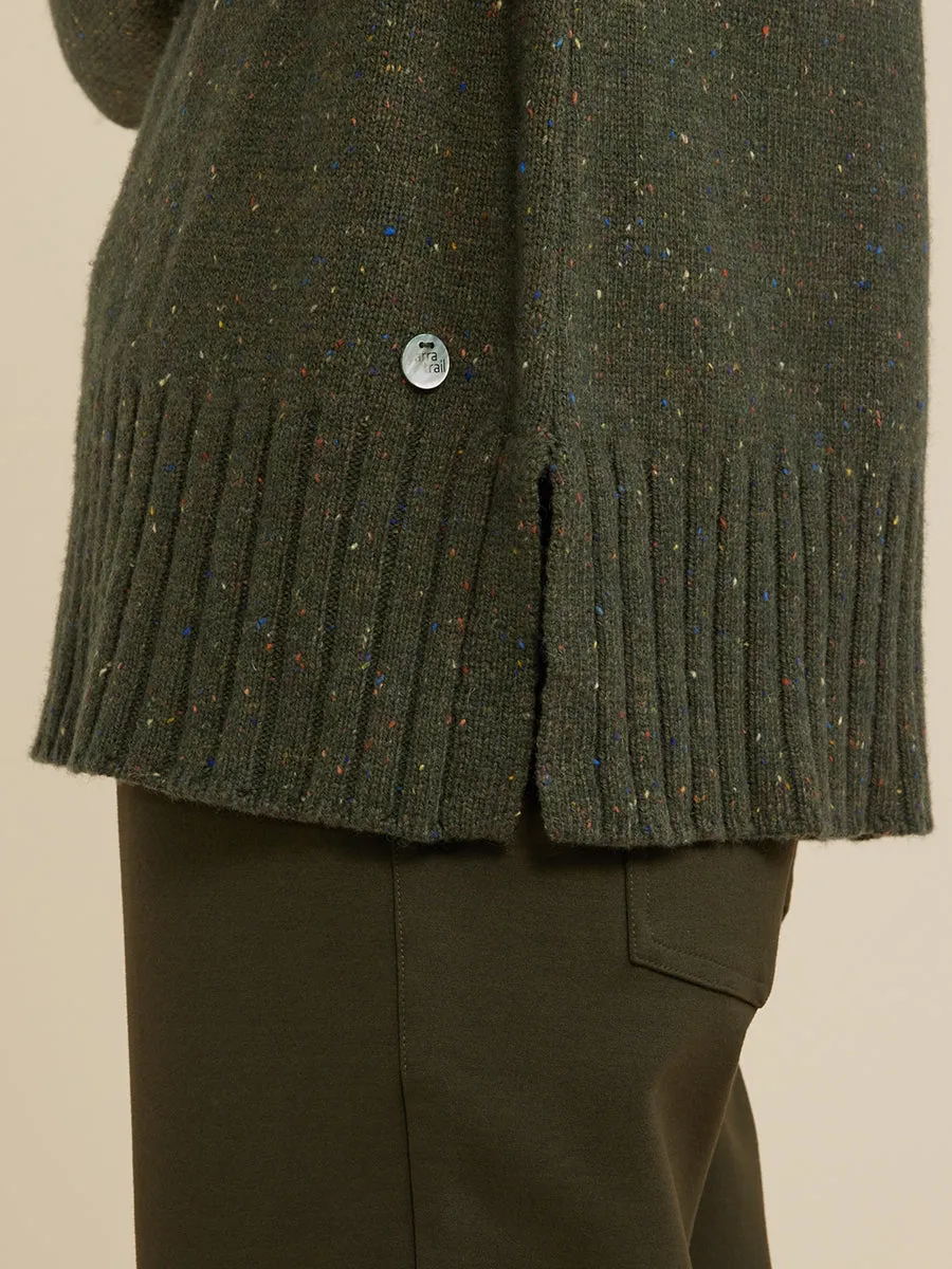 Roll Neck Raglan Jumper