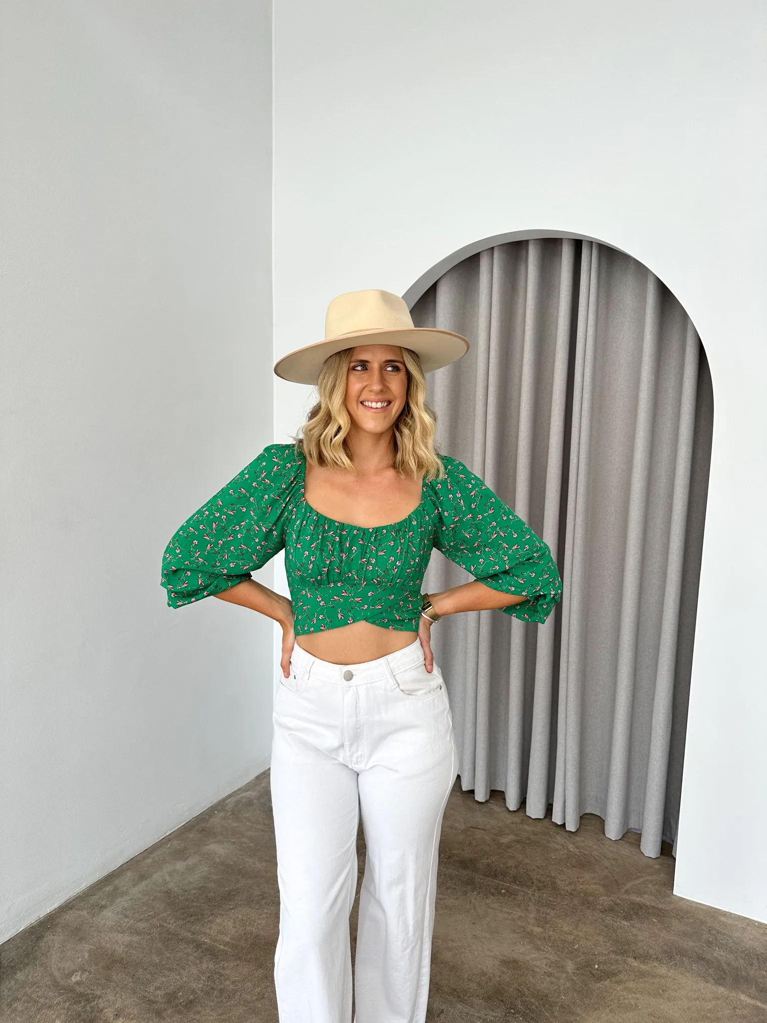 Sasha Top- Green