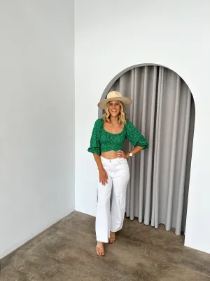 Sasha Top- Green