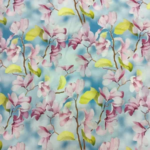 Satin Printed Floral