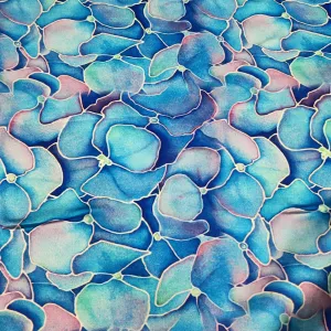 Satin Printed Floral
