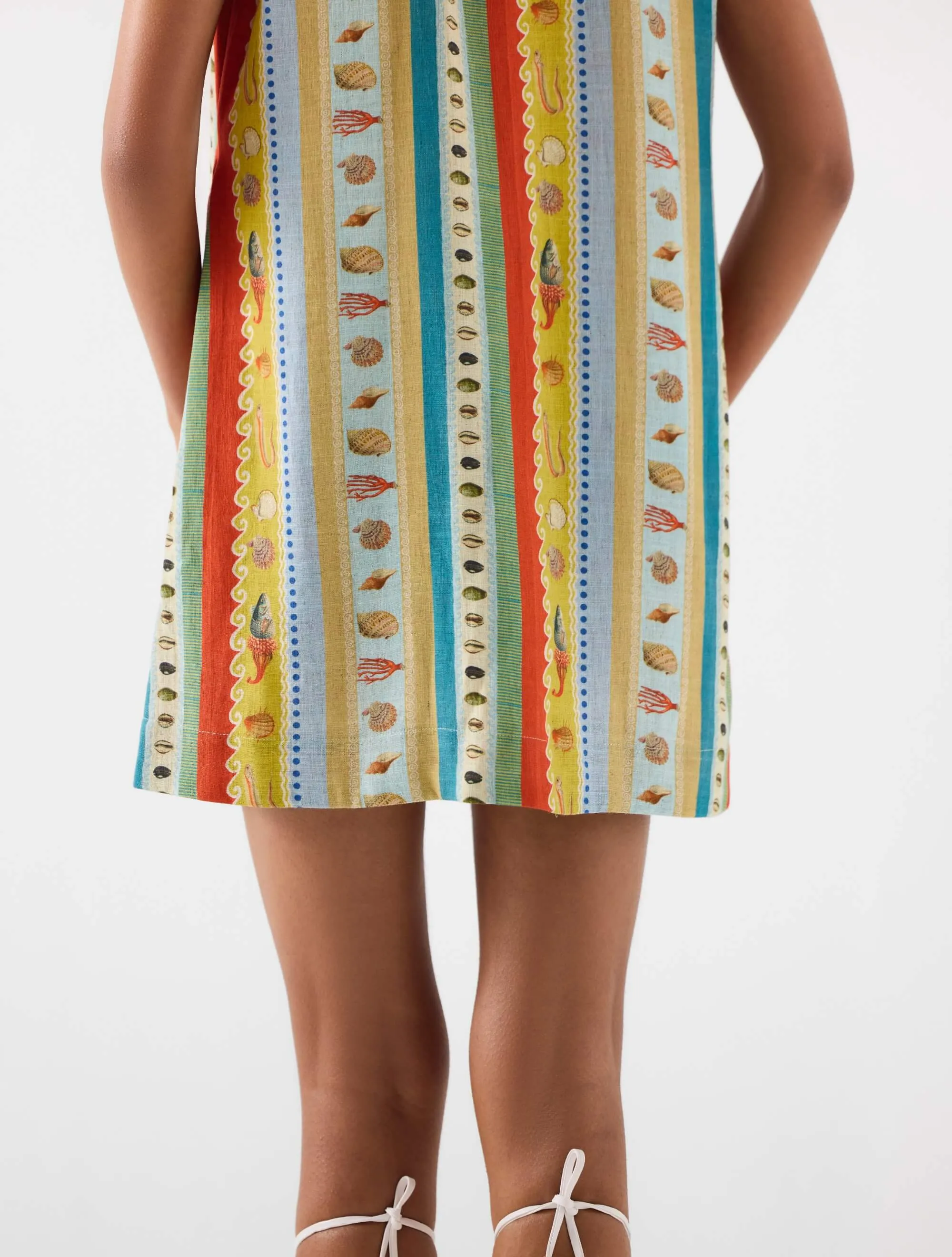 Sea shell mini dress