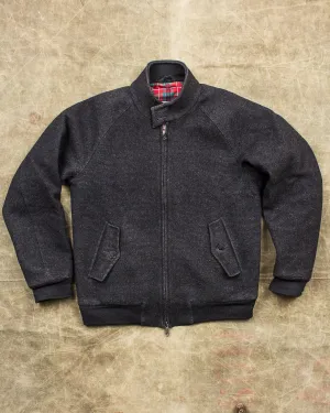Second Hand Baracuta Harrington Wool Tweed Jacket Size 40