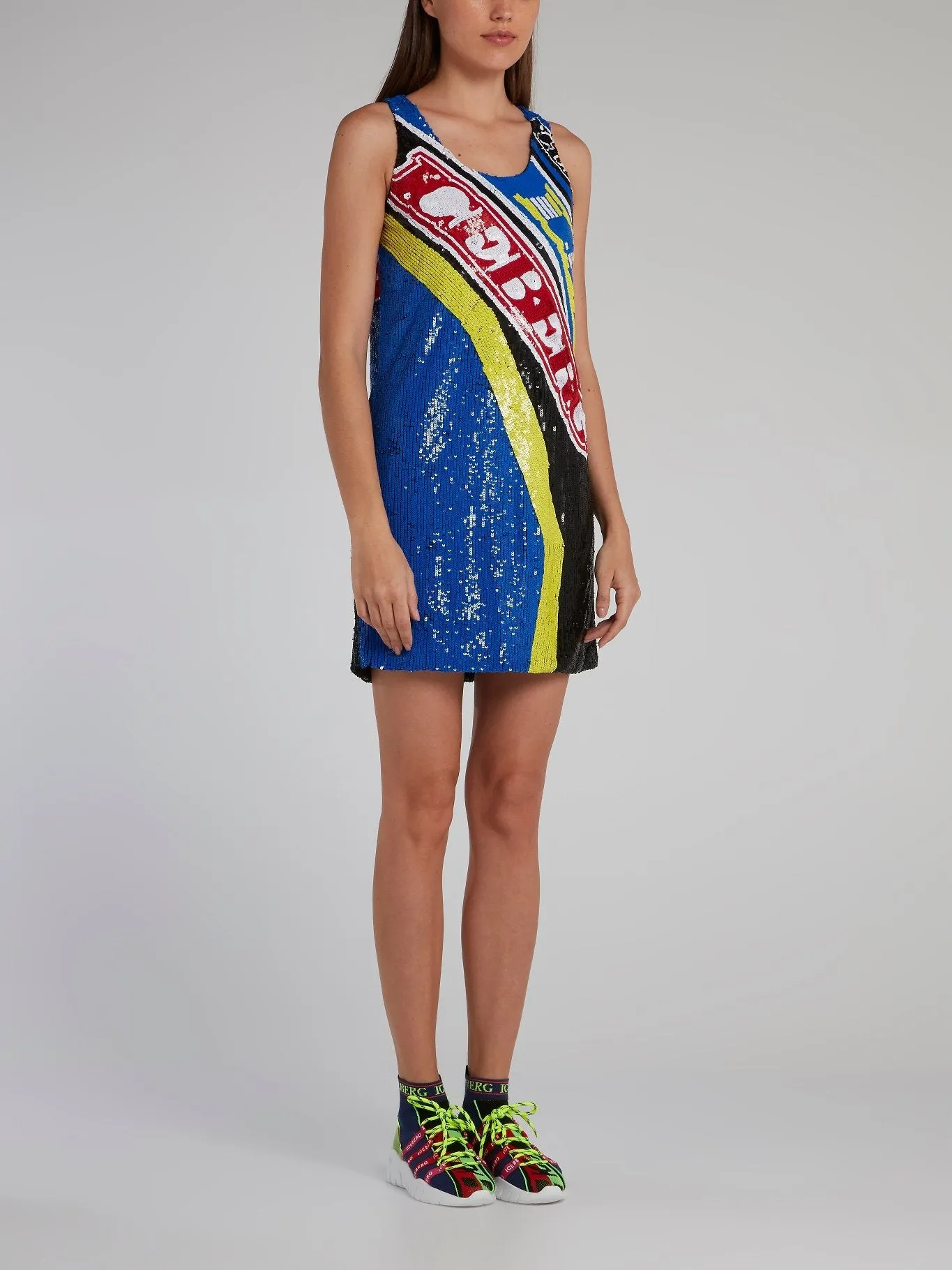 Sequin Statement Shift Dress