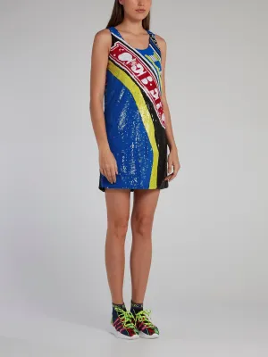Sequin Statement Shift Dress