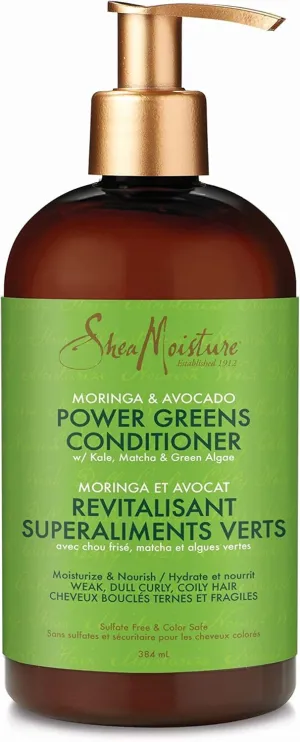Shea Moisture Moringa & Avocado Power Greens Conditioner 384ml