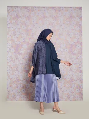 SHENA KAFTAN TOP NAVY