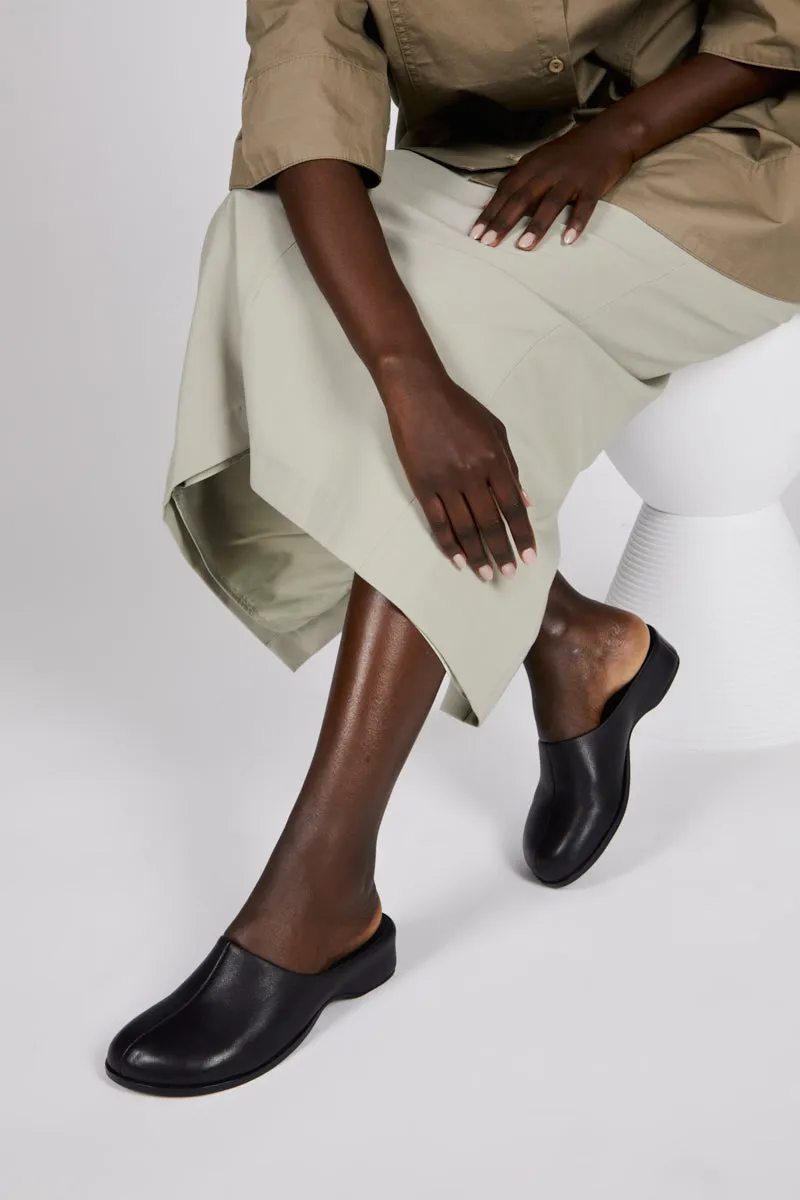 SHIFT LEATHER BUBBLE CLOG