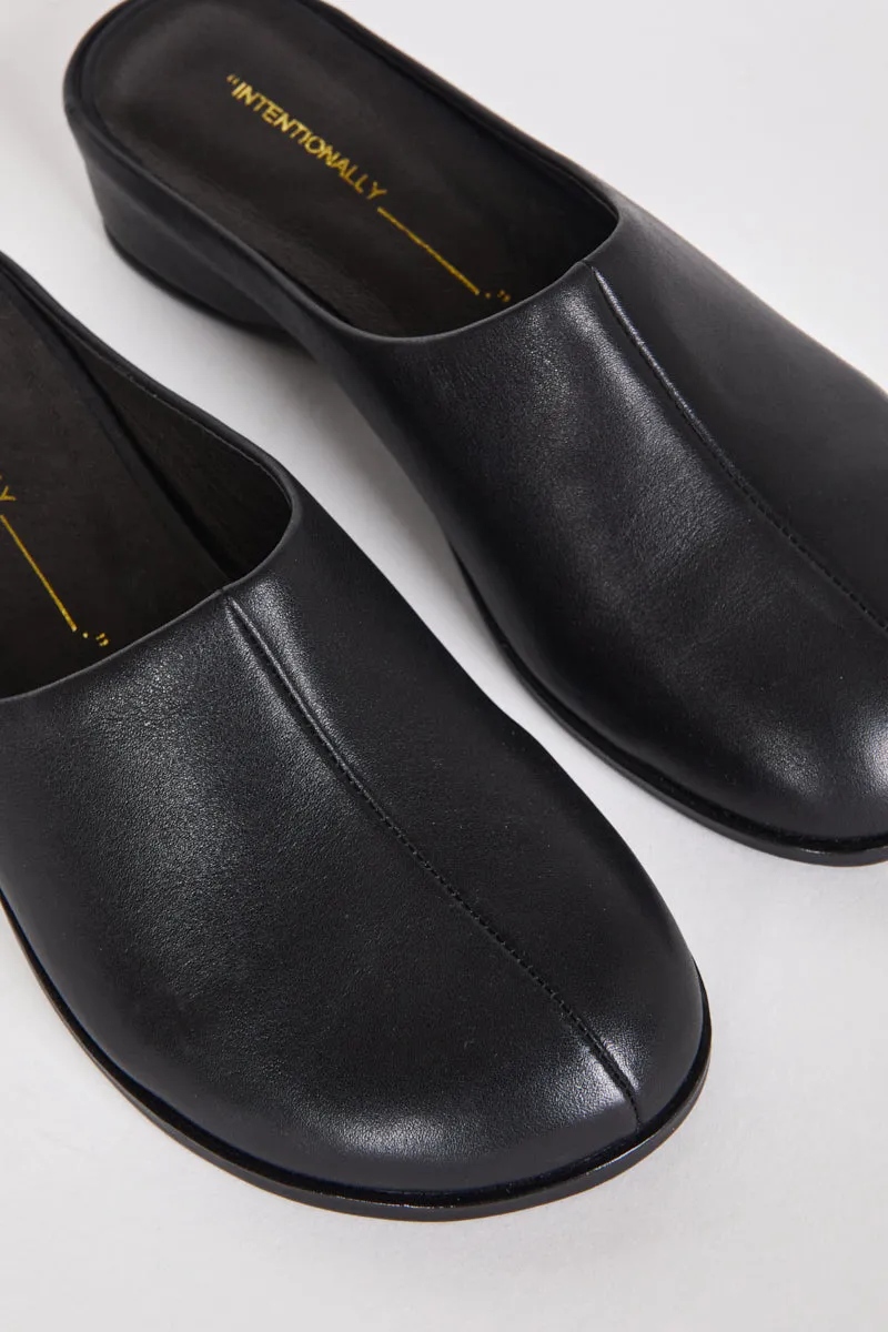SHIFT LEATHER BUBBLE CLOG