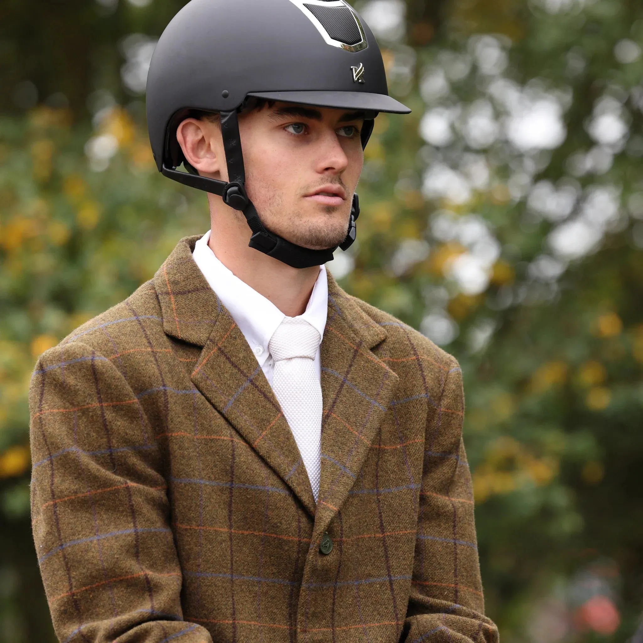 Shires Oak Brown Check Aubrion Saratoga Jacket - Gents