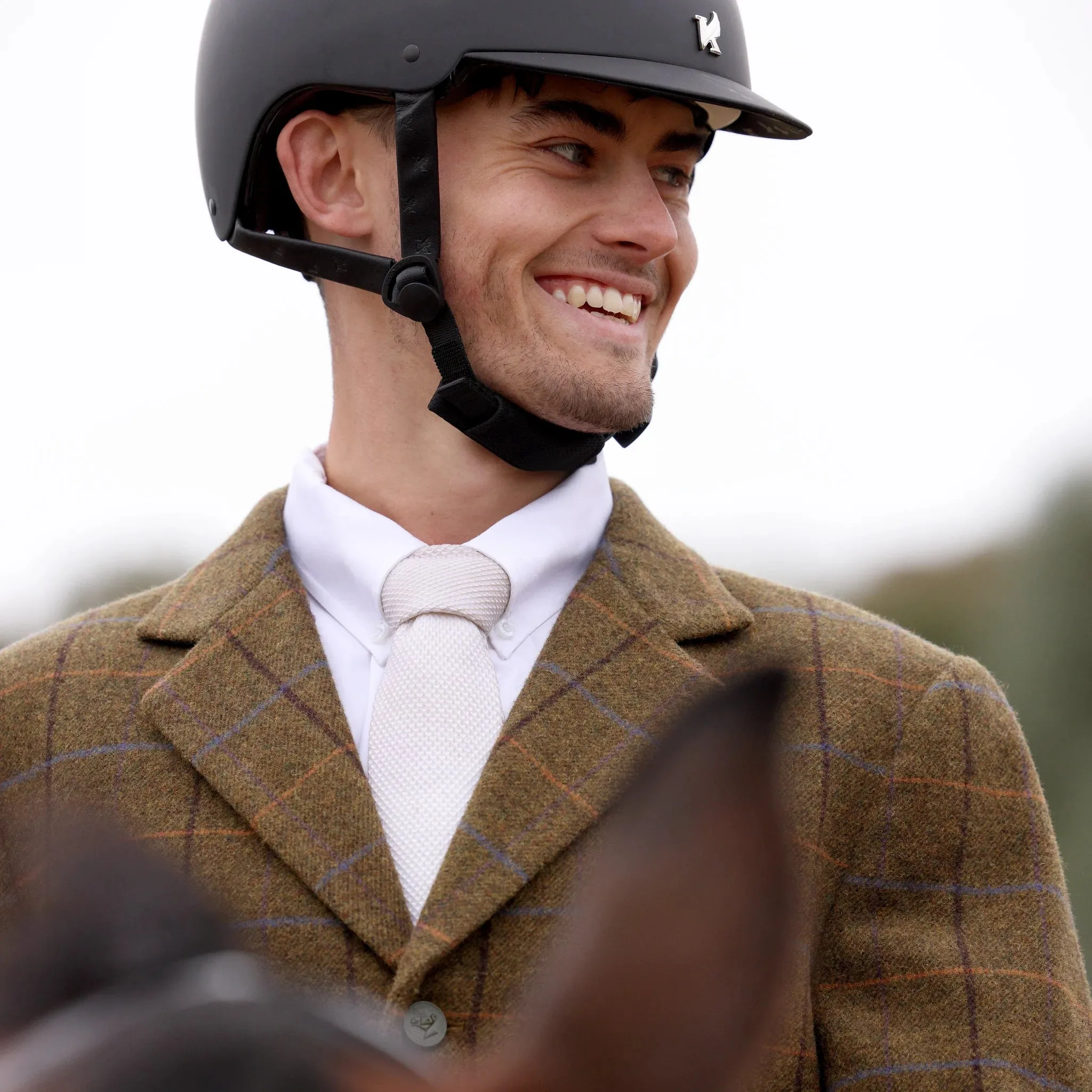 Shires Oak Brown Check Aubrion Saratoga Jacket - Gents
