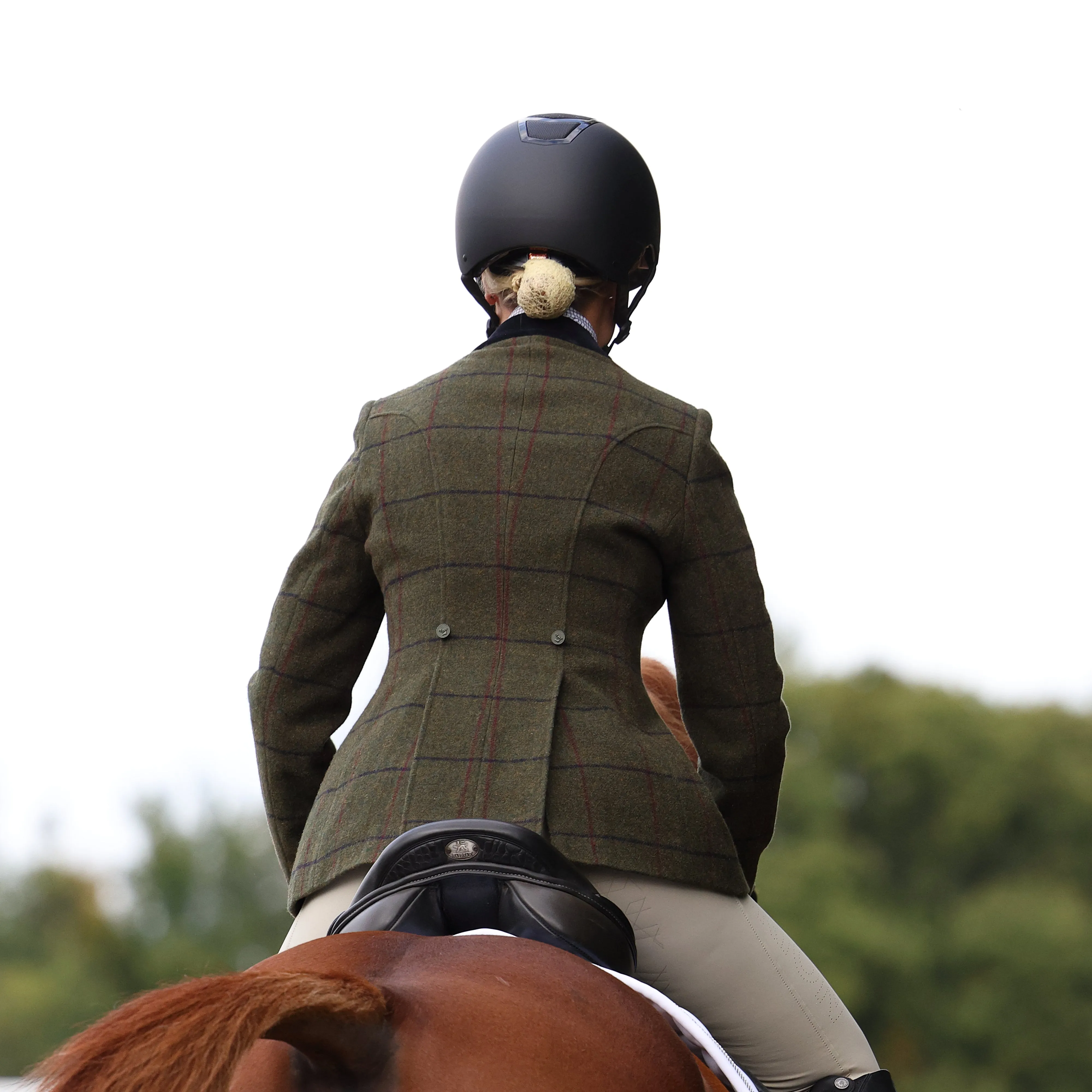 Shires Spruce Green Check Aubrion Saratoga Jacket