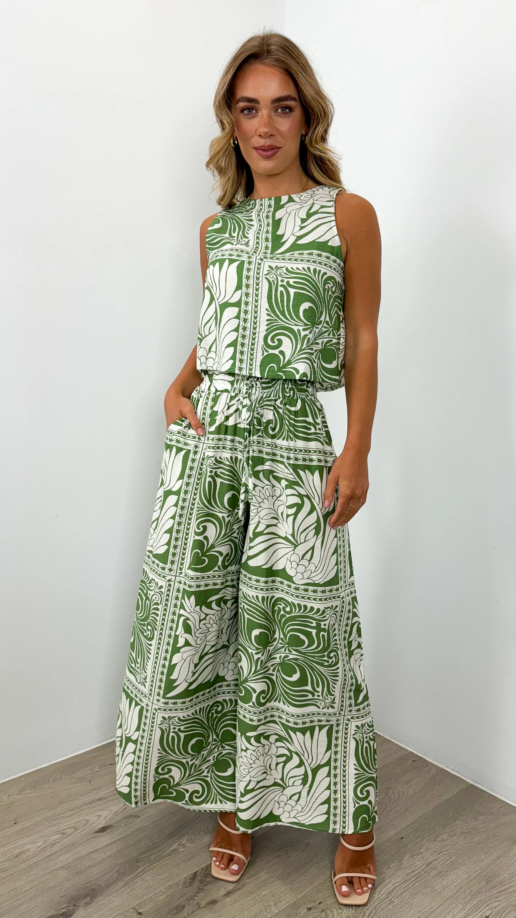 SIANI PANT - GREEN