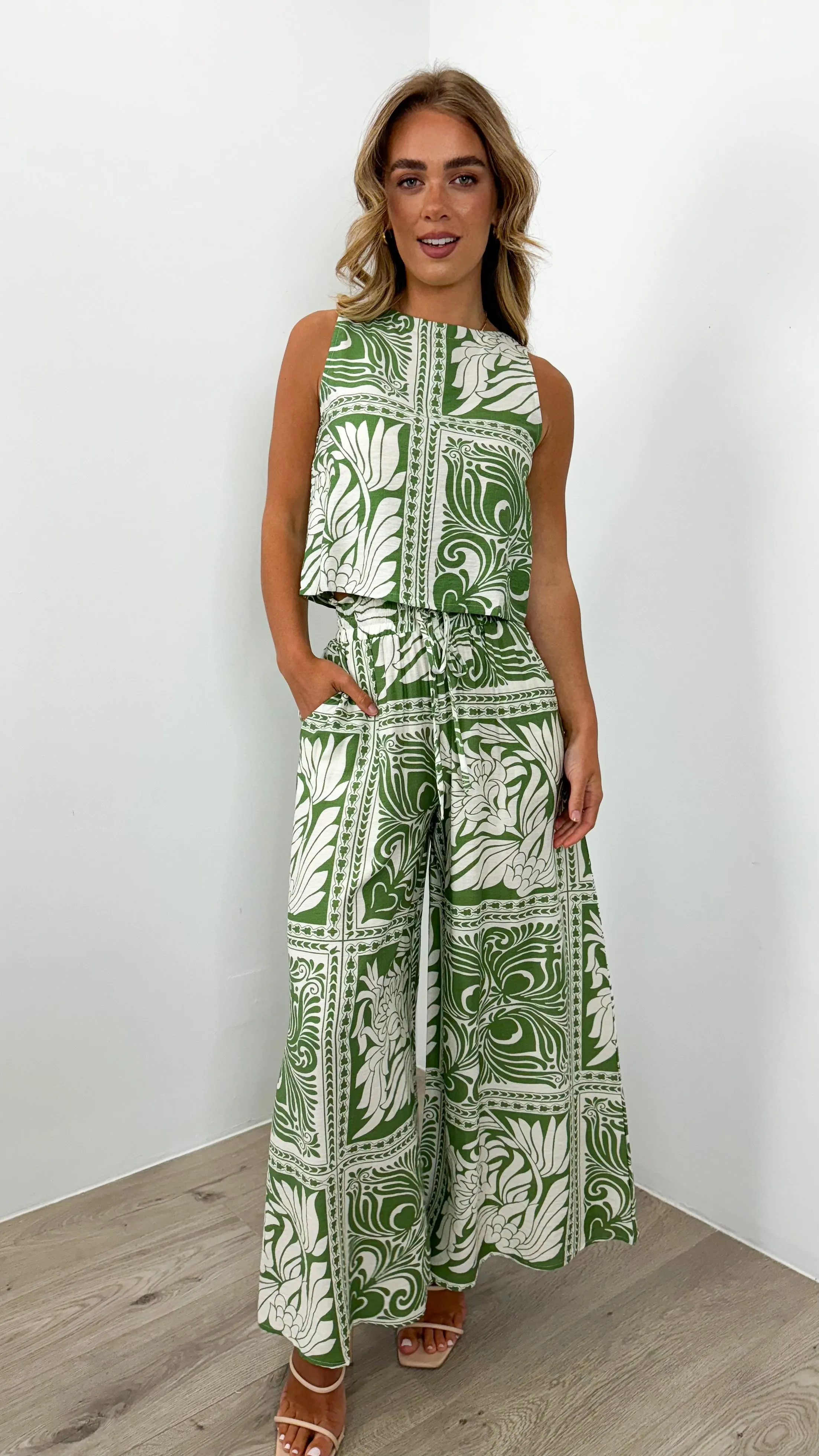 SIANI PANT - GREEN