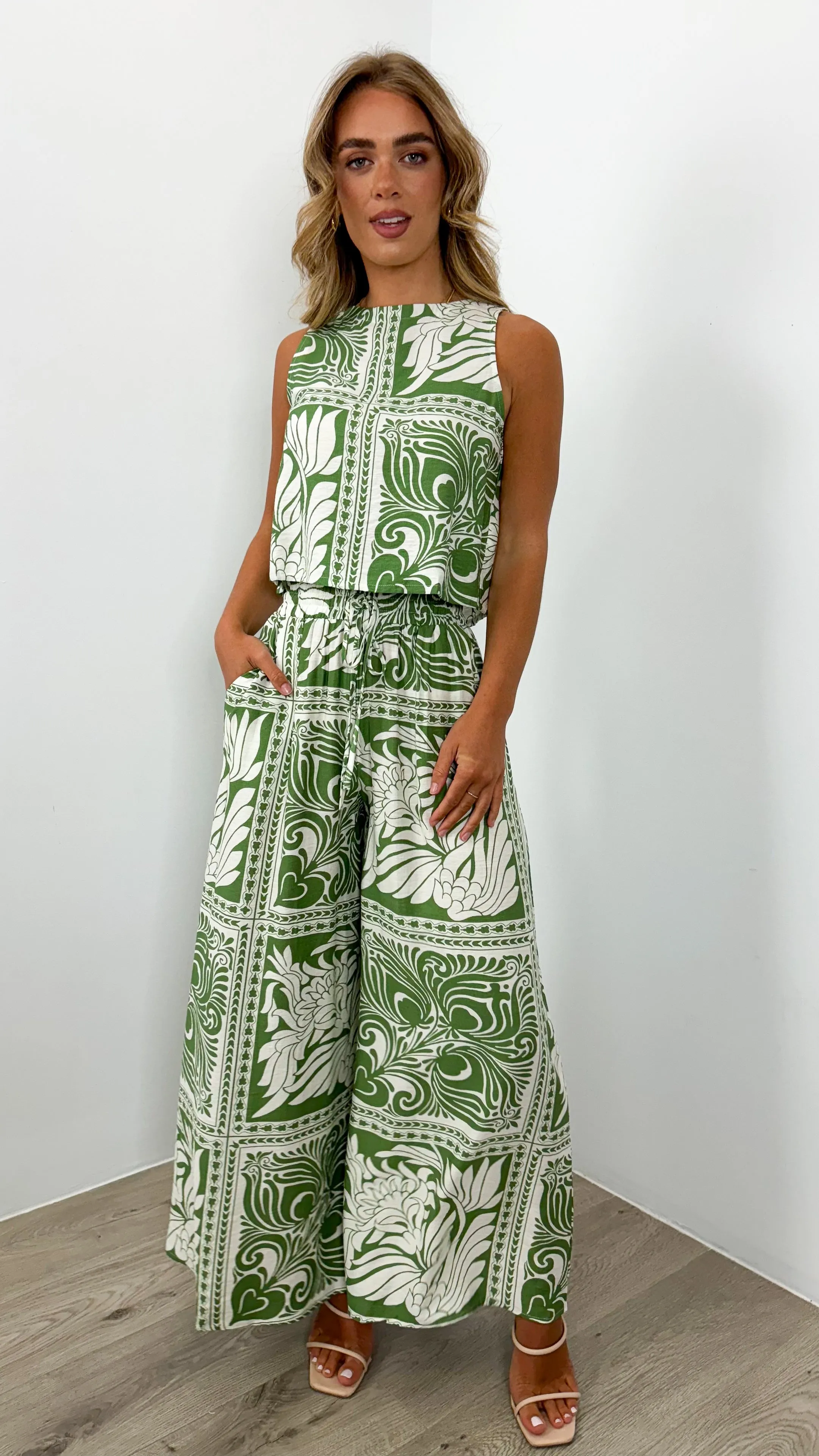 SIANI PANT - GREEN