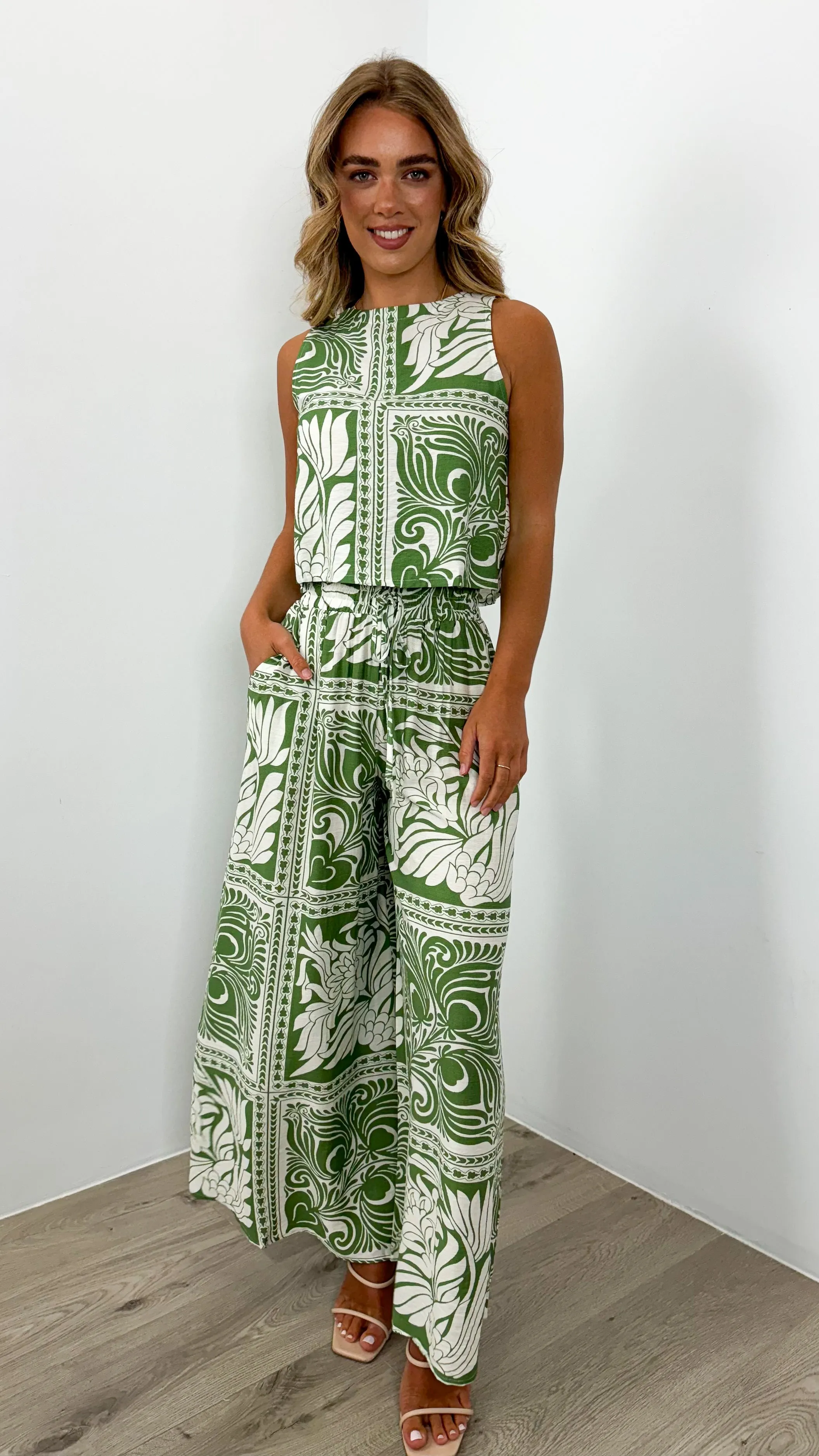 SIANI PANT - GREEN
