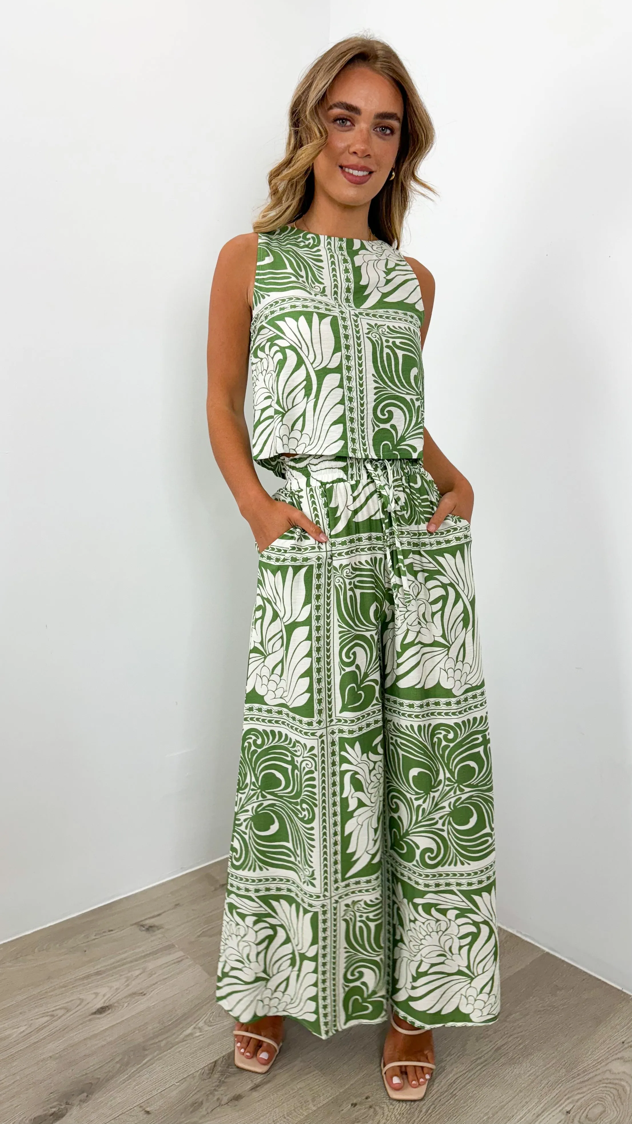 SIANI PANT - GREEN