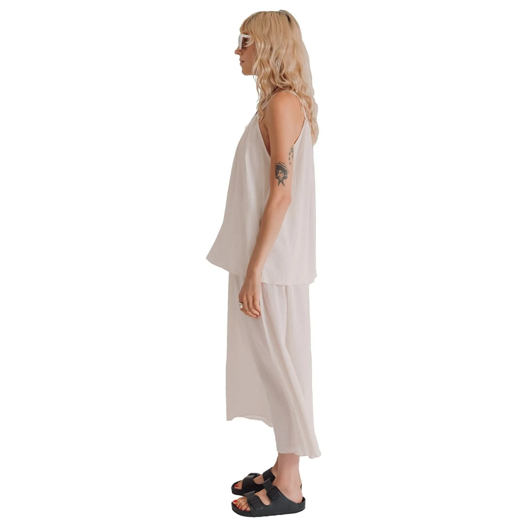Sile Halter Top, Off White