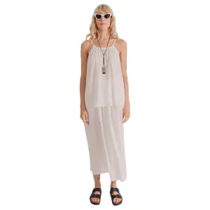 Sile Halter Top, Off White