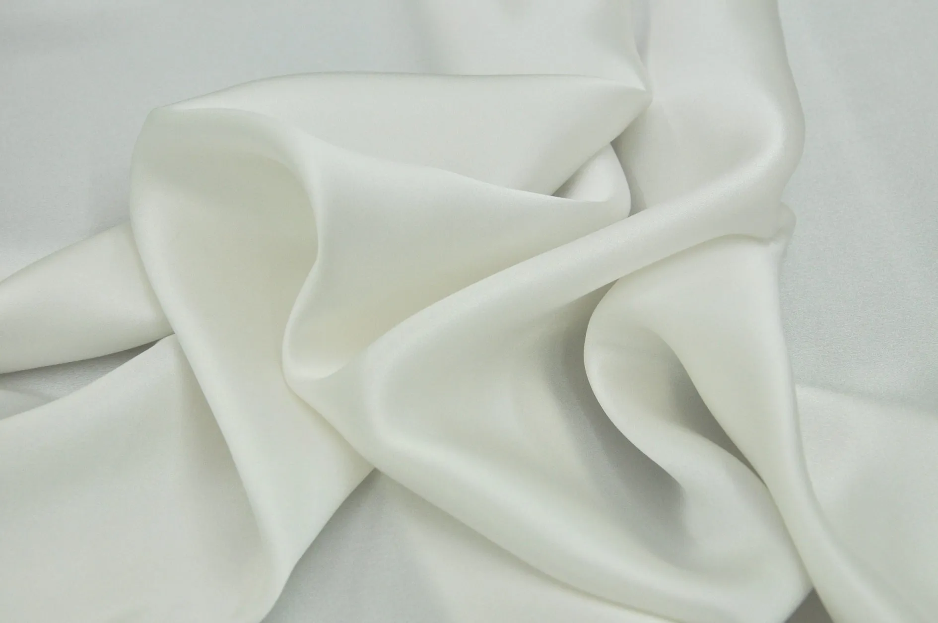 Silk Satin White