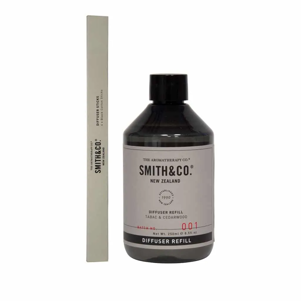 Smith & Co. - Diffuser Refill 250ml - Tabac & Cedarwood