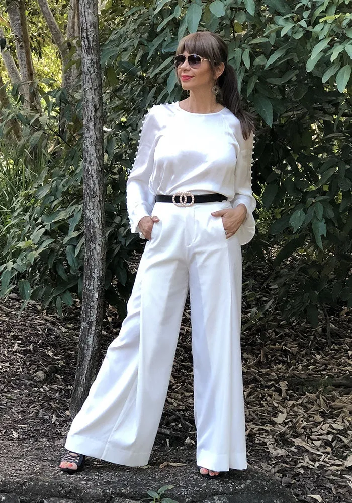 Sofia Blouse - White