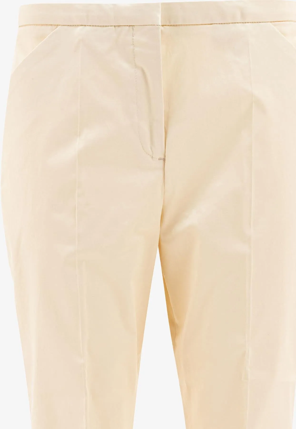 Straight-Leg Tailored Pants