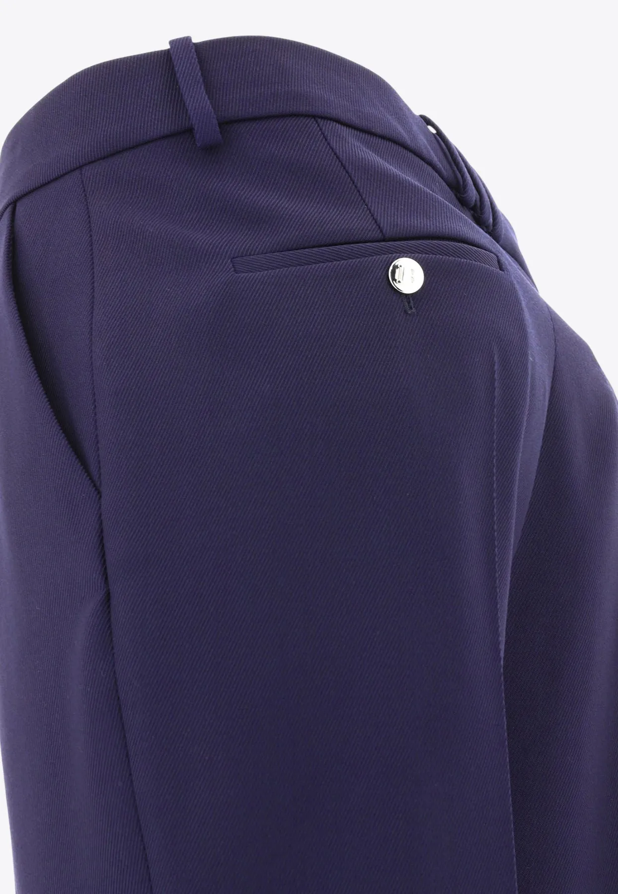 Straight-Leg Tailored Pants