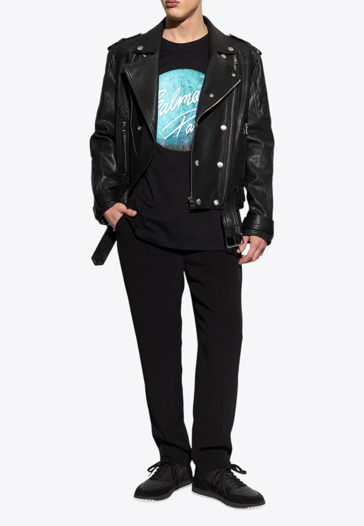 Straight-Leg Tailored Pants