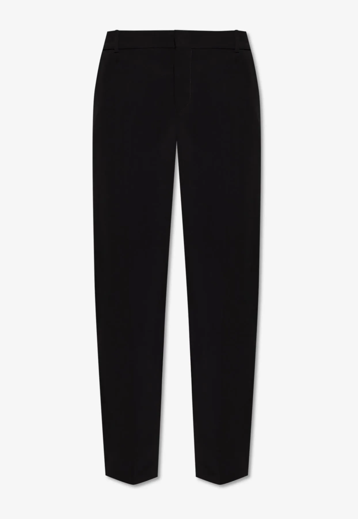 Straight-Leg Tailored Pants