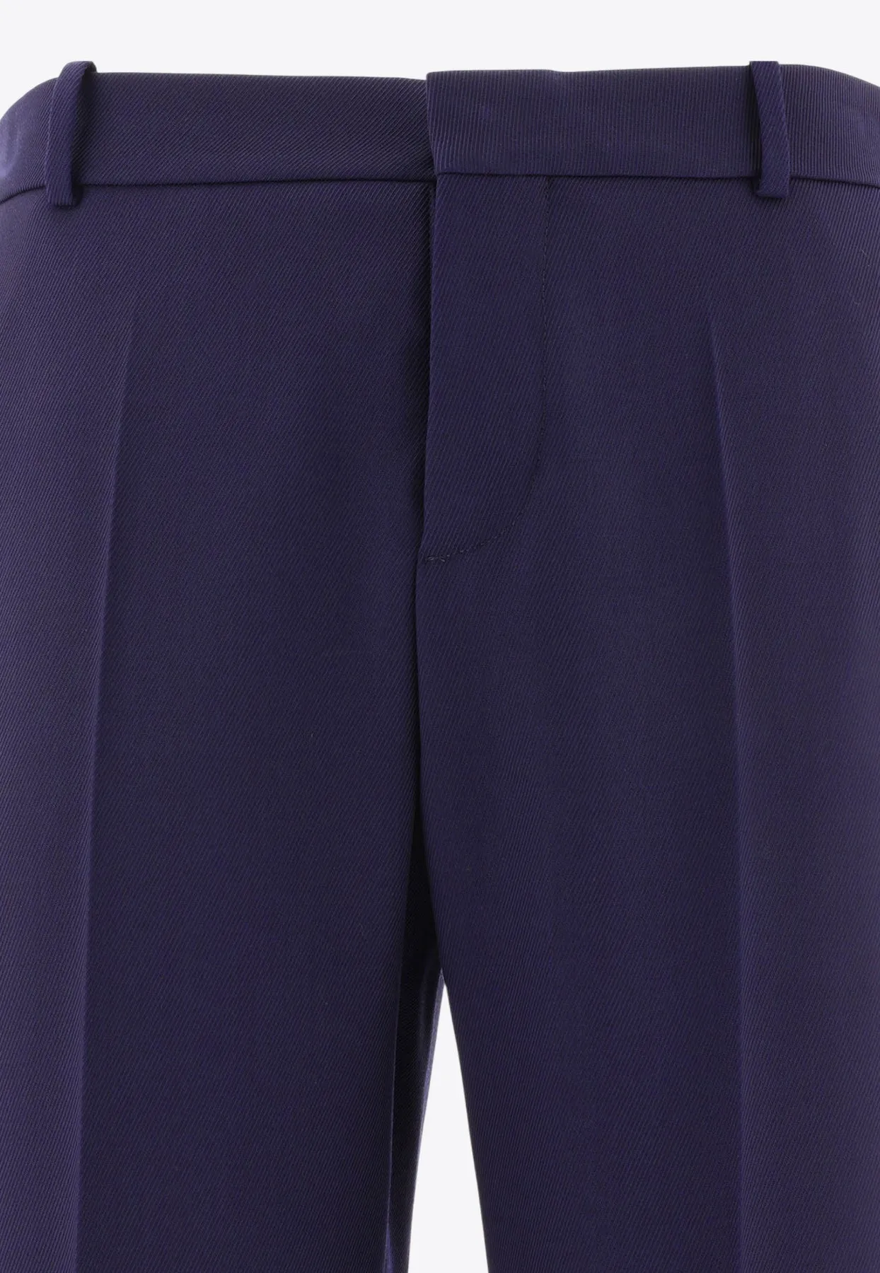 Straight-Leg Tailored Pants