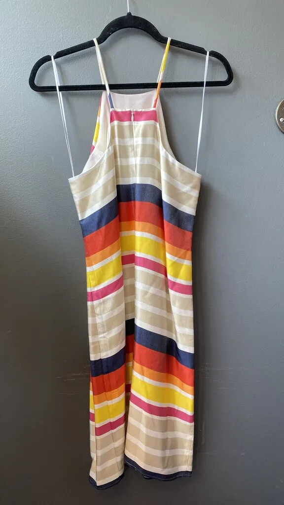 Stripe Racerback Shift Dress