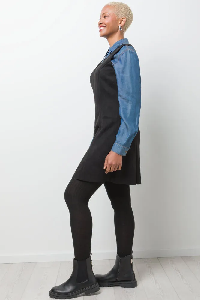 Suede Shift Dress