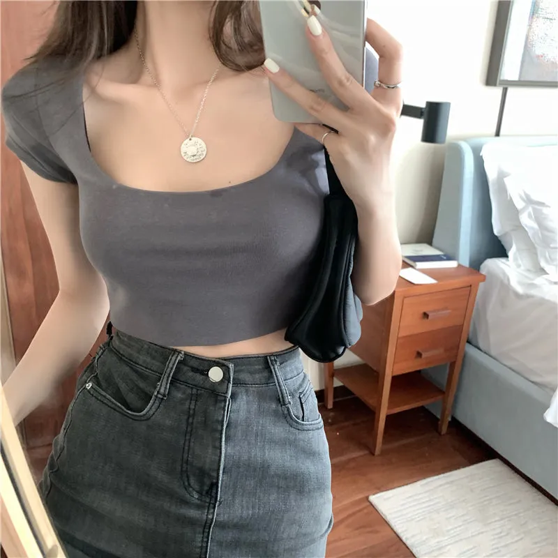Summer short-sleeved T-shirt KF81470