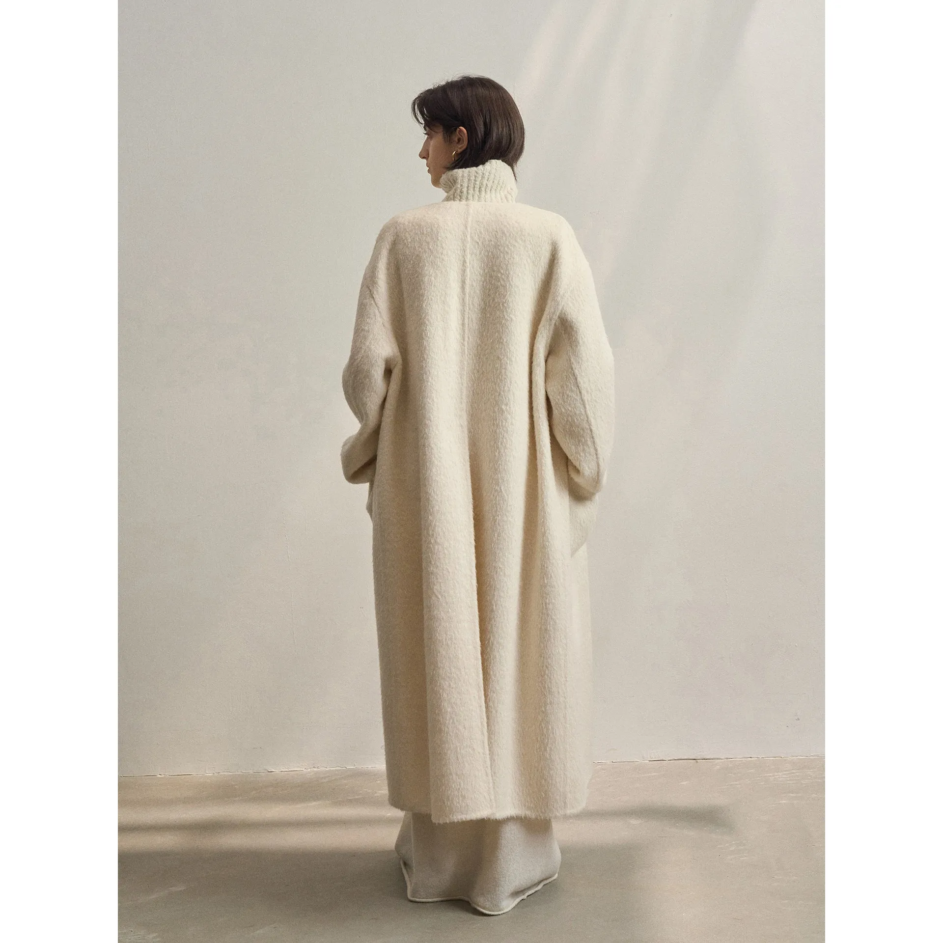 Suri Alpaca Wool Coat