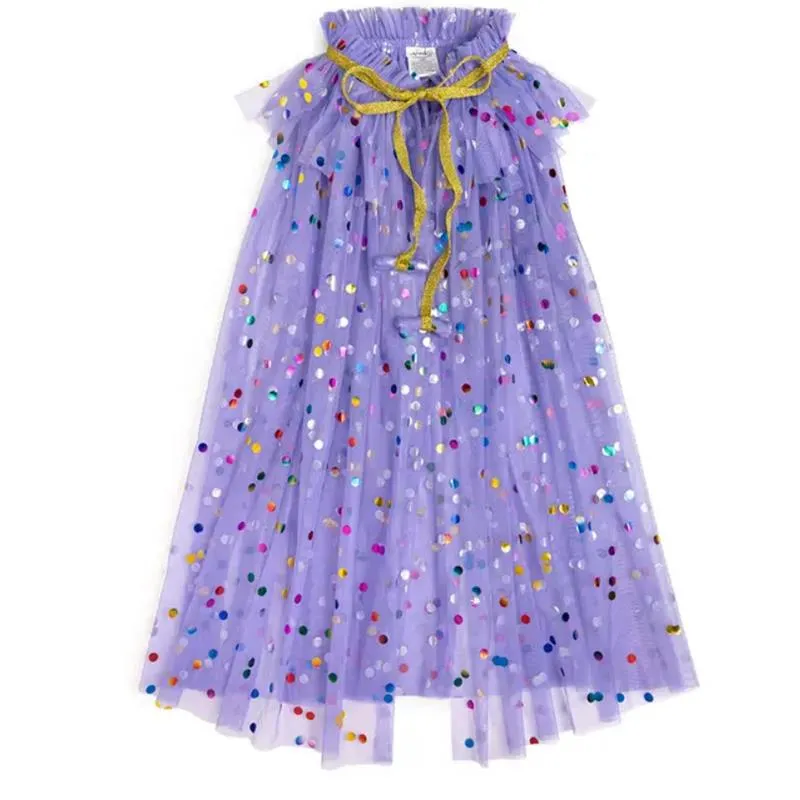 Sweet Wink - Lavender Confetti Cape Kids Dress Up