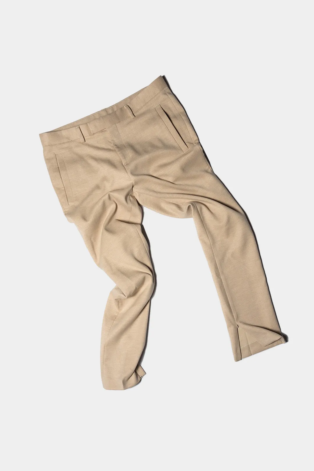 Tailored Broek Beige