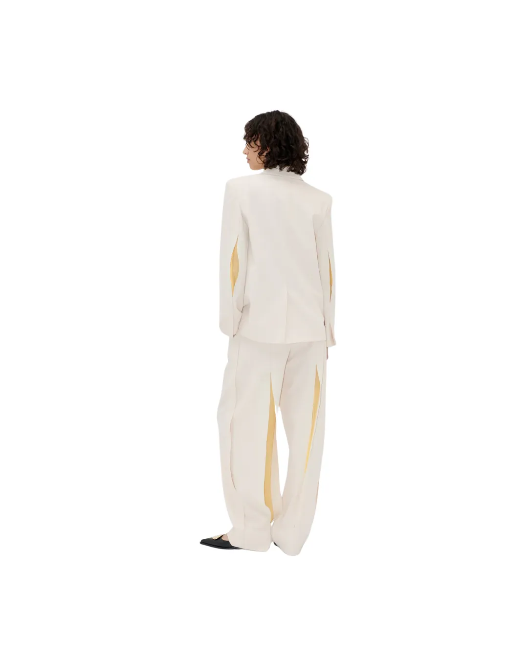 Tailored Slit Pants