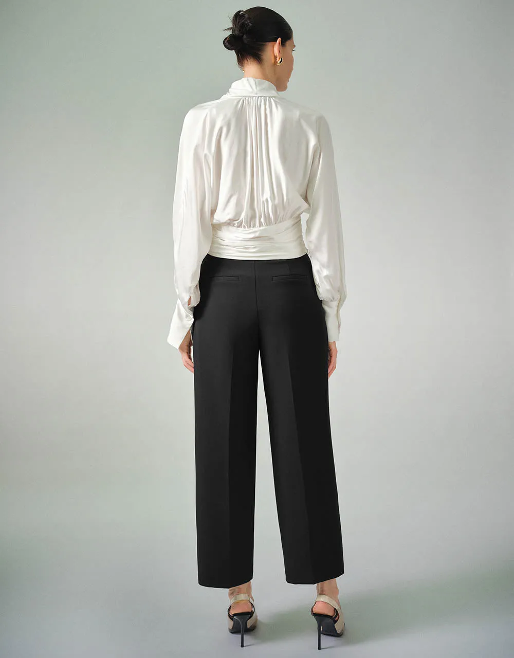 Tailored Straight Pants