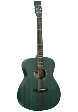 Tanglewood Crossroads Orchestra Mahogany - Thru Green Satin Stain TWCR O TG