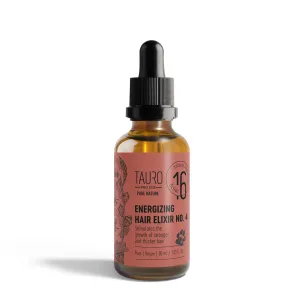 Tauro Pro Line Pure Nature Energizing Hair Elixir No. 4 For Pets Skin And Coat Care To Stimulate Hair Growth