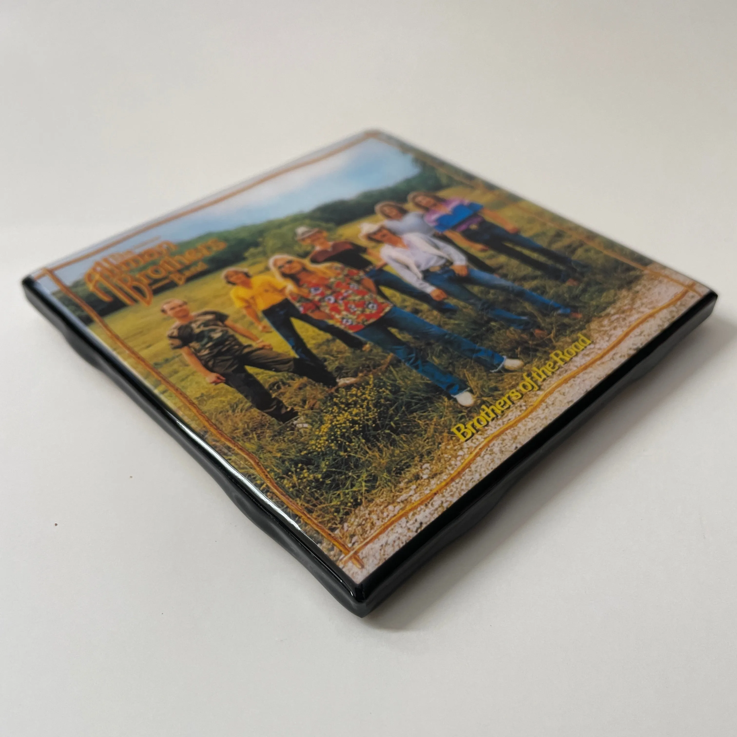 The ALLMAN BROTHERS BAND Brothers Of The Road Coaster Ceramic Tile