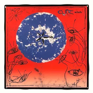 THE CURE Wish Coaster Ceramic Tile Album Cover Cork