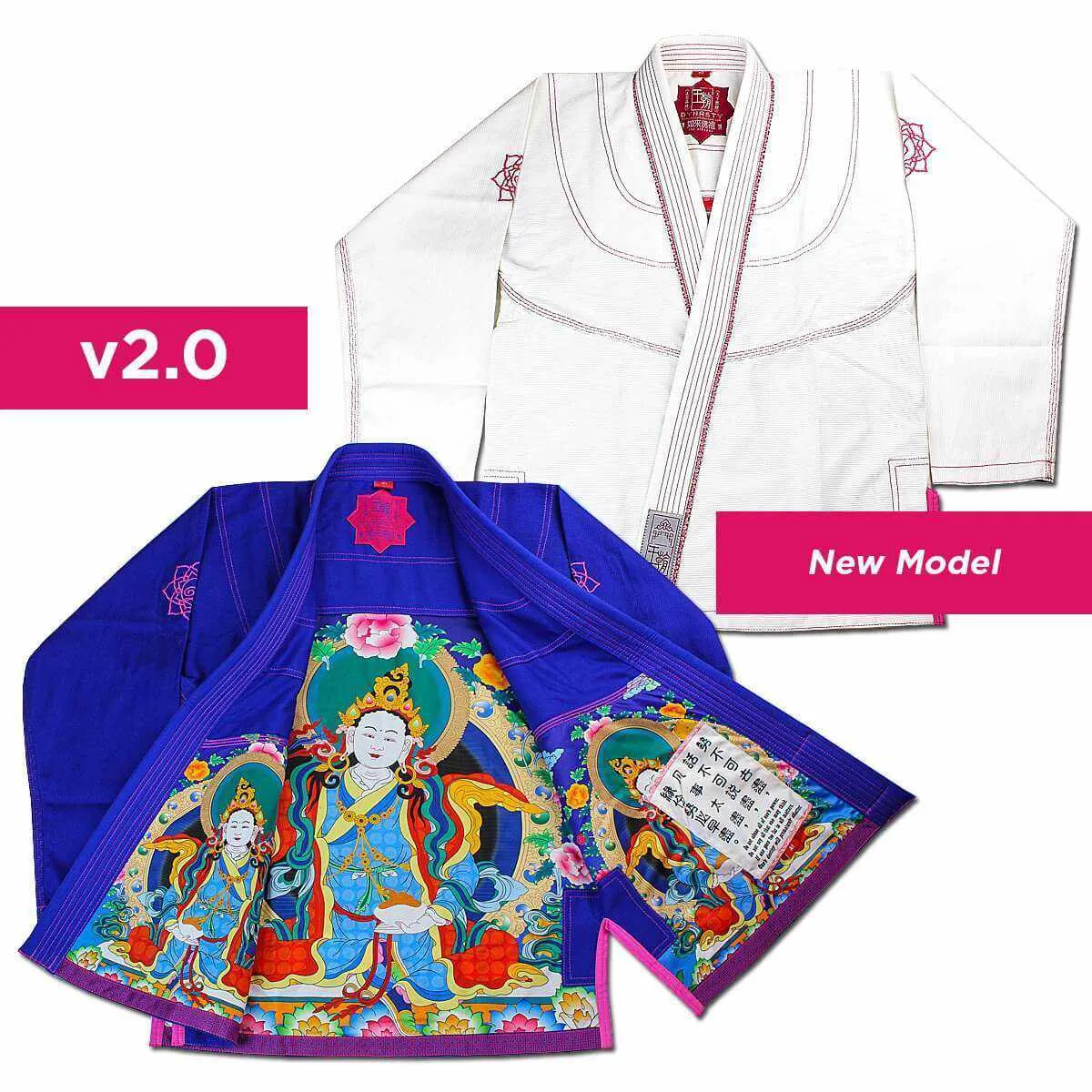 The Nirvana 2.0 Hanfu Kimono BJJ Gi