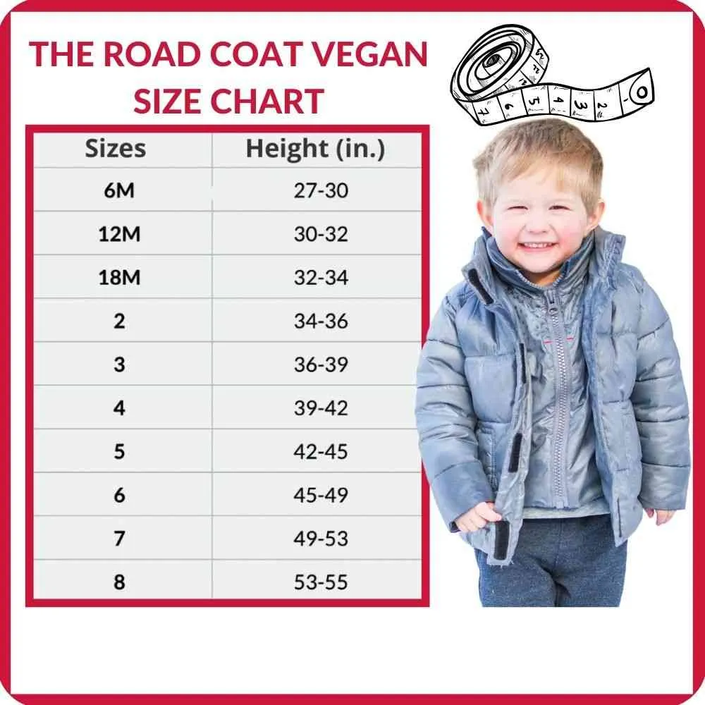 The Road Coat Vegan - Platinum
