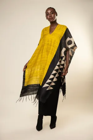 The Sun Tussar Peace Silk 3 in 1 Cape